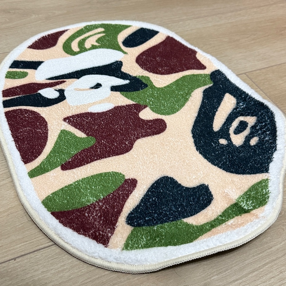 Custom BAPE Camouflage Pattern Rug - Picture 2 of 3